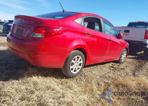 2014 Hyundai Accent Gls из США, поврежденный, VIN KMHCT4AE2EU664897